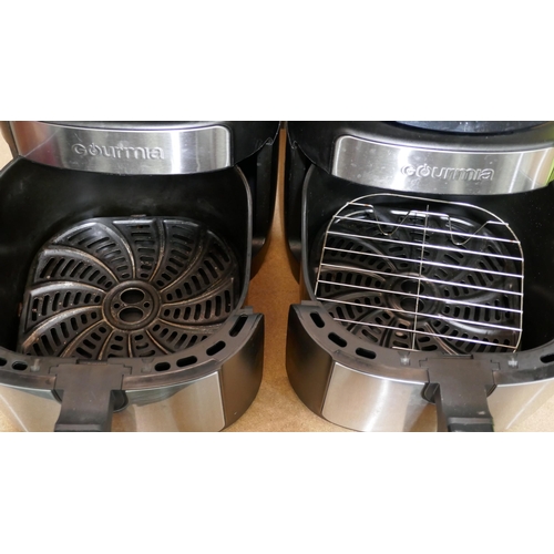 3147 - Two Gourmia Air Fryers 7QT - One Fryer requires a UK adaptor (327-621 ) (322-62) *This lot is subjec... 