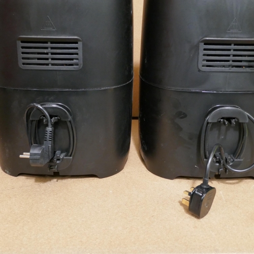 3147 - Two Gourmia Air Fryers 7QT - One Fryer requires a UK adaptor (327-621 ) (322-62) *This lot is subjec... 