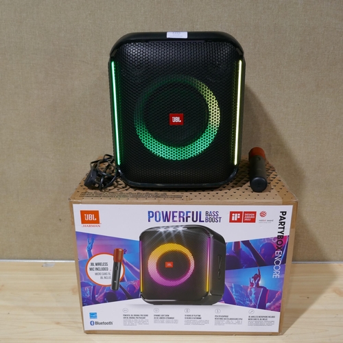 3165 - Jbl Partybox Encore Speaker With Microphone  , Original RRP £199.99 + VAT (323-52) *This lot is subj... 