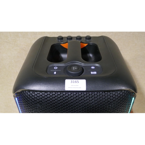 3165 - Jbl Partybox Encore Speaker With Microphone  , Original RRP £199.99 + VAT (323-52) *This lot is subj... 