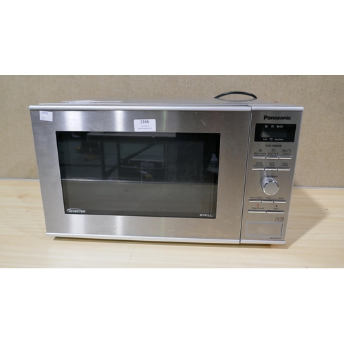 3166 - Panasonic Grill Microwave oven - Model n-Gd37Hsbpq, Original RRP £129.99 + VAT (323-97) *This lot is... 