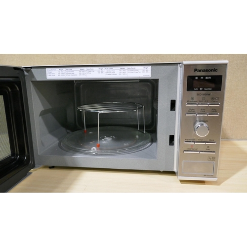 3166 - Panasonic Grill Microwave oven - Model n-Gd37Hsbpq, Original RRP £129.99 + VAT (323-97) *This lot is... 