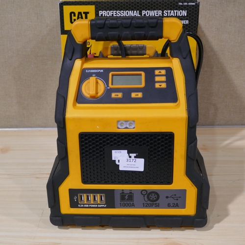 3172 - Cat Jump Starter - Model 1200 Ampcj1000Dxt (323-181) *This lot is subject to VAT