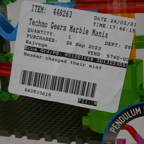 3185 - Techno Gears Marble Mania Renegade, Machine Works V8 Engine  (323-319,330) *This lot is subject to V... 