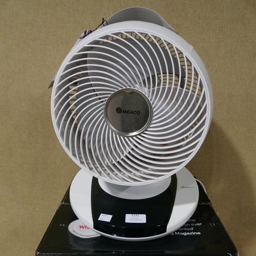 3191 - Meaco Air Circulator Fan - No Remote  (323-170) *This lot is subject to VAT