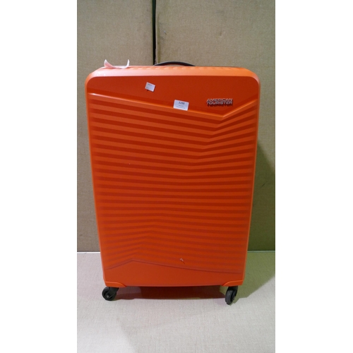 3288 - American Tourister Jetdriver Large 4 Wheel Spinner Hardside Suitcase - Orange (323-208) *This lot is... 