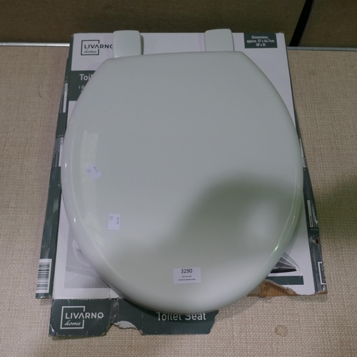 3290 - Livarno toilet seat & Bloo toilet tablet (323-535) *This lot is subject to VAT