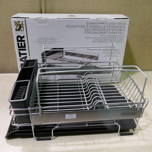 3309 - Sabatier Expandable Dishrack (323-338) *This lot is subject to VAT