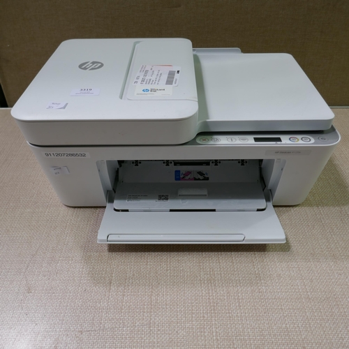 3319 - Hp Deskjet 4120E All In One Printer (323-249) *This lot is subject to VAT