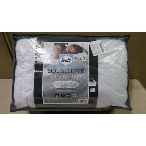 3323 - Sealy Side Sleeper Pillows      (323-387) *This lot is subject to VAT