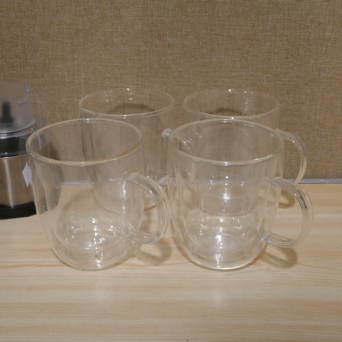 3210 - Braun Hand Blender - Model Mq9138Xi, Mesa Double Wall Mugs (323-168,418) *This lot is subject to VAT