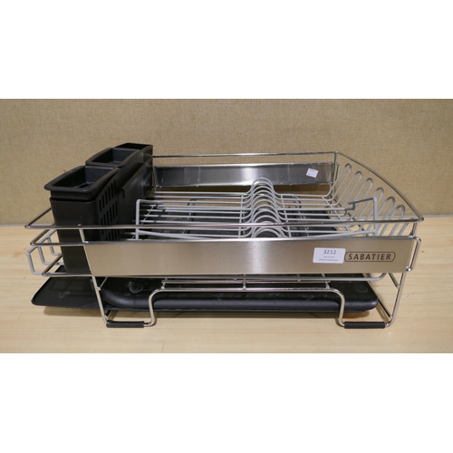 3212 - Sabatier Expandable  Dishrack (323-342) *This lot is subject to VAT