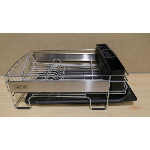 3212 - Sabatier Expandable  Dishrack (323-342) *This lot is subject to VAT