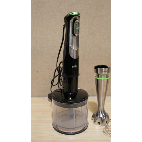 3214 - Braun Hand Blender - Model Mq9138Xi (323-167) *This lot is subject to VAT