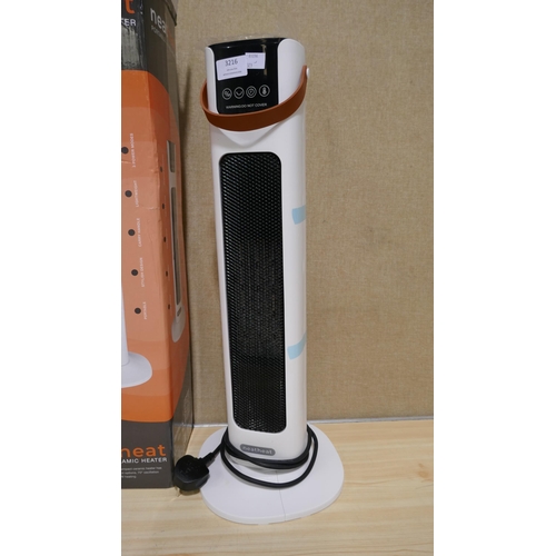 3216 - Vybra Neatheat Portable  Ceramic Heater (323-227) *This lot is subject to VAT