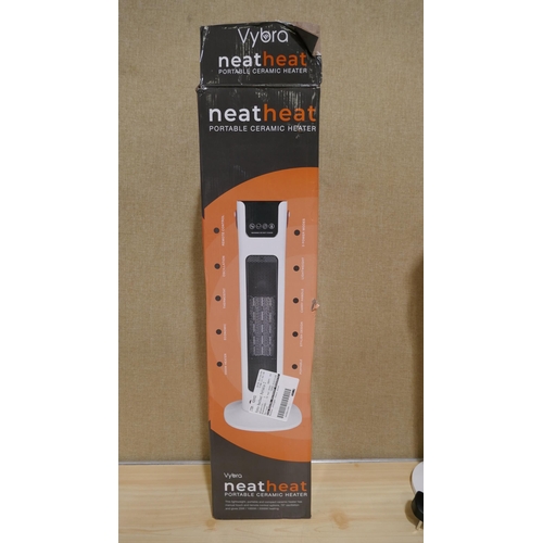 3216 - Vybra Neatheat Portable  Ceramic Heater (323-227) *This lot is subject to VAT