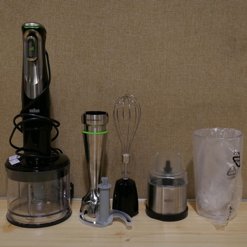 3235 - Braun Hand Blender-  Model Mq9138Xi  (323-164) *This lot is subject to VAT