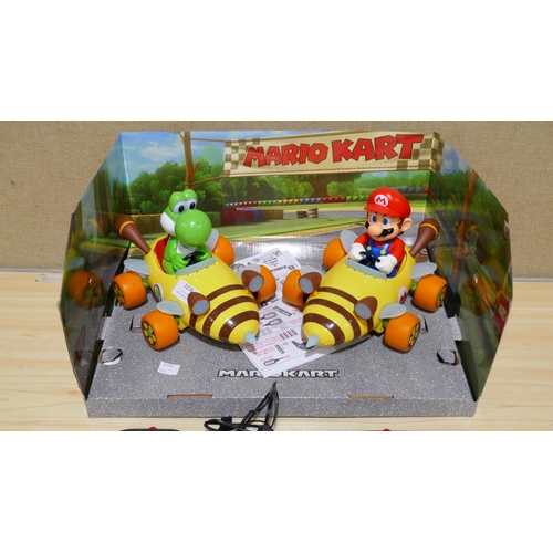 3238 - R/C Mario Kart Race Cars (323-204) *This lot is subject to VAT