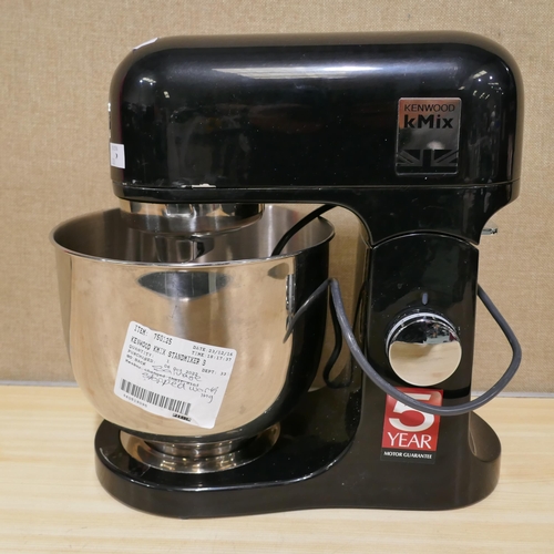 3240 - Kenwood Kmix Standmixer - Model Bkmx750Ab, Original RRP £199.99 + VAT (323-50) *This lot is subject ... 