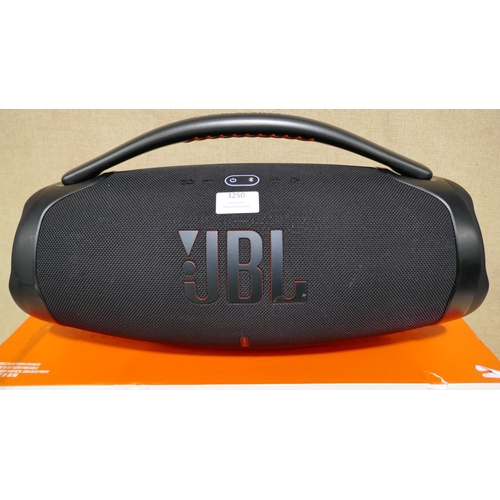 3250 - Jbl Boombox 3 Portable Bluetooth Speaker With Charging Lead, Original RRP £249.99 + VAT (323-48) *Th... 