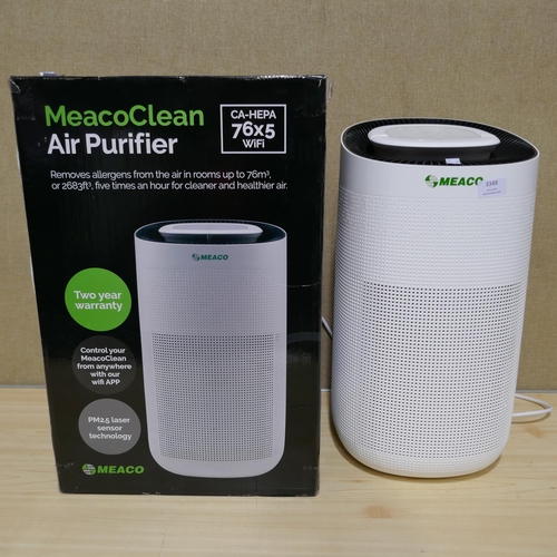 3349 - Meaco Large Air Purifier, Original RRP £159.99 + VAT (323-74) *This lot is subject to VAT