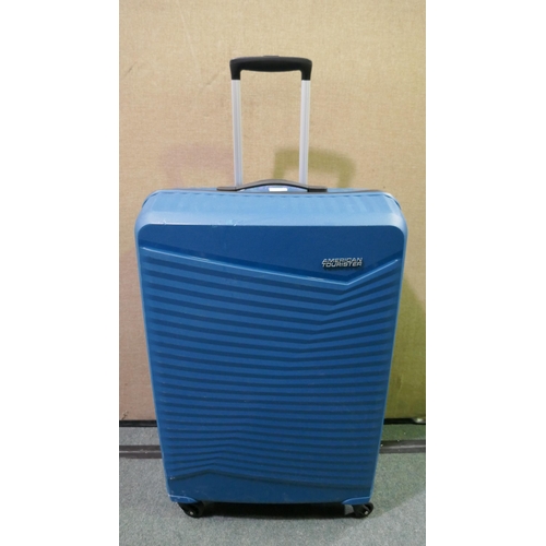 3356 - American Tourister Jetdriver Large 4 Wheel Spinner Hardside Suitcase - Damaged Zip (323-207) *This l... 