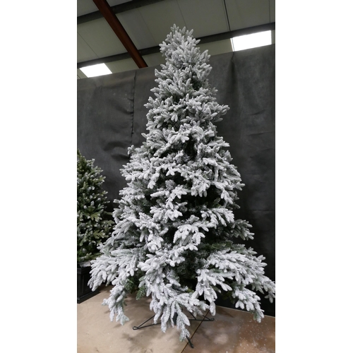 3361 - 7.5Ft Polygroup Flocked Micro Tree, Original RRP £389.99 + VAT (323-24) *This lot is subject to VAT