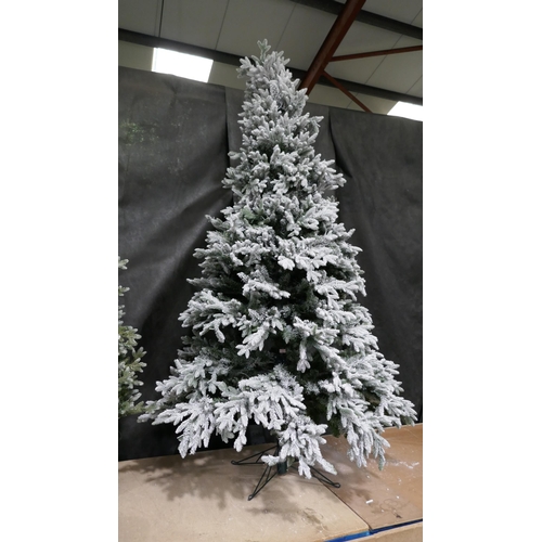 3361 - 7.5Ft Polygroup Flocked Micro Tree, Original RRP £389.99 + VAT (323-24) *This lot is subject to VAT