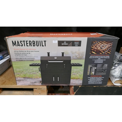 3366 - Masterbuilt Charcoal Bbq With Cover , Original RRP £249.99 + VAT (323-46) *This lot is subject to VA... 