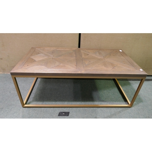 3372 - Bentley Designs Astoria Oak Coffee Table, Original RRP £299.99 + VAT (323-31) *This lot is subject t... 