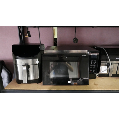 3387 - Qty Of Scrap Items inc Panasonic Combi Microwave, Sur La Table Double Air Fryer, 3 x Gourmia Air Fry... 