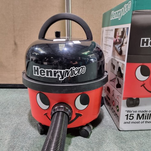 3316 - Henry Micro Hi-Flo Vacuum Cleaner - Model 900671/Hvr200M , Original RRP £139.99 + VAT (323-94) *This... 