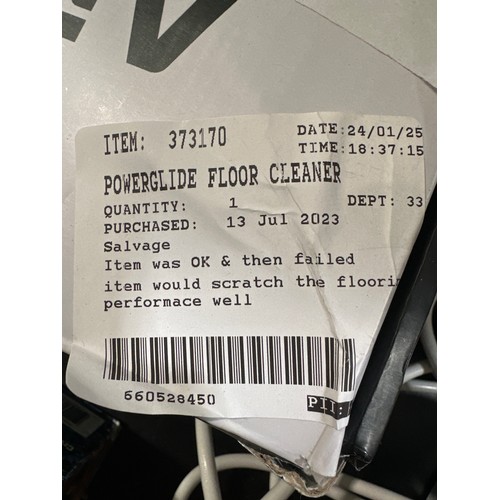 3021 - Powerglide Floor Cleaner, original RRP £169.99 + VAT (with battery) *Item is subject to VAT(319-16)