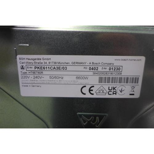 3102 - Bosch Ceramic 4 Zone Induction Hob - Model PKE611CA3E, Original RRP £349.17 inc vat (448-168) *This ... 