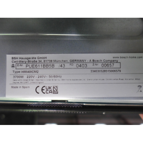3105 - Bosch Induction 4 Zone Hob - Plug & Play- Model no -PUE611BB5B, Original RRP £499.17 inc vat (448-16... 
