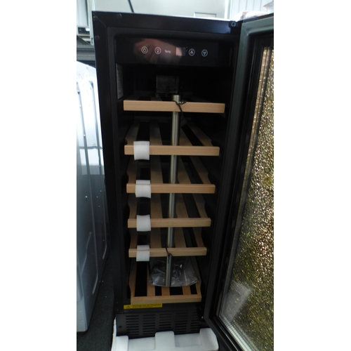 3130 - Viceroy 30cm Under Counter Wine Cooler ( Broken Glass Door) - Model no -WRWC30BK, Original RRP £332.... 