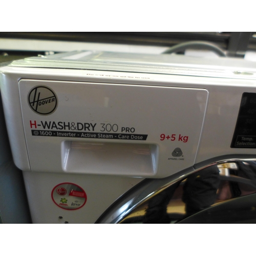 3132 - Hoover H wash/ Dry 300 Pro 9+5KG Washer Dryer (448-172) *This lot is subject to vat