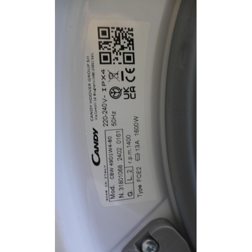 3139 - Candy Smart 9KG Integrated Washing Machine, Original RRP £390.84 inc vat (448-156) *This lot is subj... 