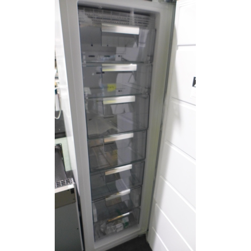 3142 - AEG Integrated Tower Freezer (Frost Free) - Cosmetic Damage - Model no -ABK818E6NC, Original RRP £84... 