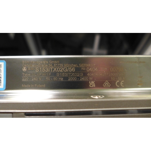 3143 - Neff N30 Fully Integrated Dishwasher- Model no -S153ITX02G, Original RRP £390.83 inc vat (448-103) *... 