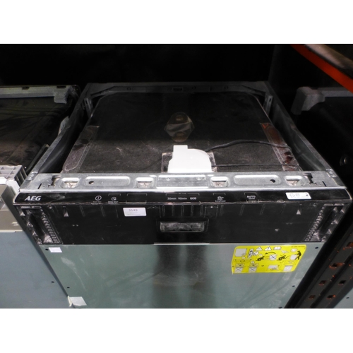 3149 - AEG Fully Integrated Dishwasher- Model no -FSB42607Z, Original RRP £382.5 inc vat (448-95) *This lot... 