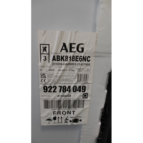 3162 - AEG Integrated Tower Freezer (Frost Free)- Model no -ABK818E6NC, Original RRP £849.17 inc vat (448-1... 