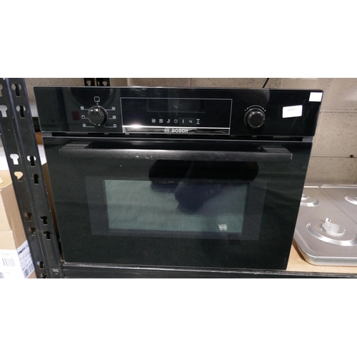 3009 - Bosch Serie 4 Combi Microwave Oven - H454xW594xD570 Model no -CMA583MB0B, Original RRP £557.5 inc va... 