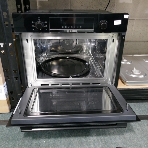 3009 - Bosch Serie 4 Combi Microwave Oven - H454xW594xD570 Model no -CMA583MB0B, Original RRP £557.5 inc va... 