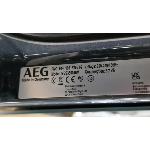 3012 - AEG Single Multifunction Oven - H594xW595xD567 
 Model no -BES355010M, Original RRP £340.83 inc vat ... 