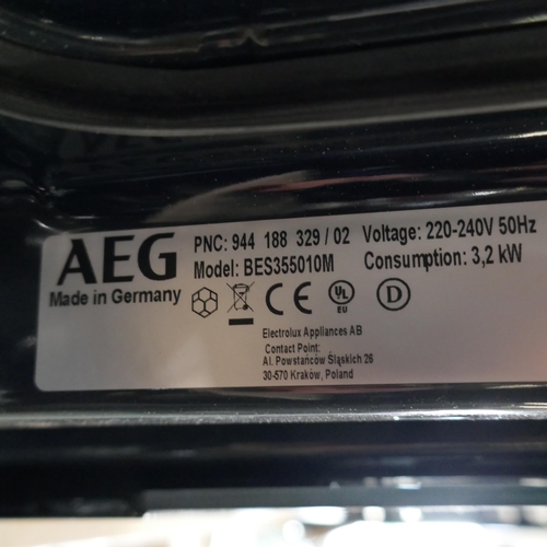 3017 - AEG Single Multifunction Oven- Model no -BES355010M, Original RRP £340.83 inc vat (448-39) *This lot... 