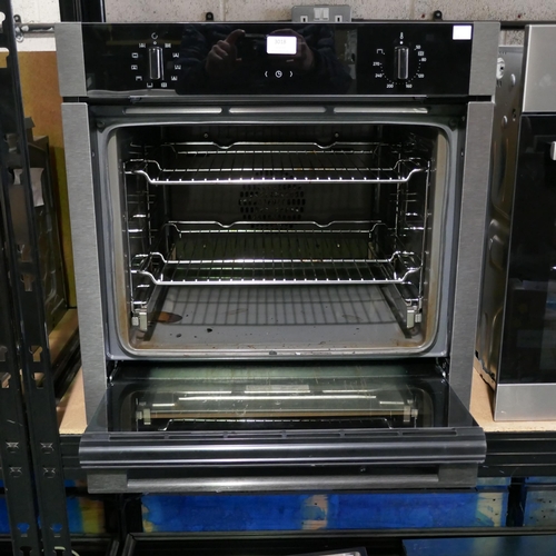 3018 - Neff N50 Single Multifunction Oven - Graphite - Slide & Hide, (Used) Original RRP £824.17 inc vat (4... 