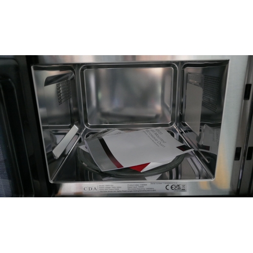 3034 - CDA Wall Microwave - Left Hinge Opening- Model no -VM551SS, Original RRP £257.5 inc vat (448-92) *Th... 