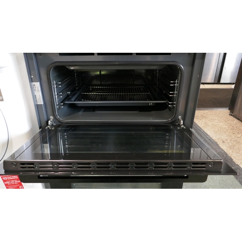 3056 - Karlson Double Oven - Black, H888xW595xD546 - Model TFTDOVBK, Original RRP £998.33 inc vat (448-141)... 