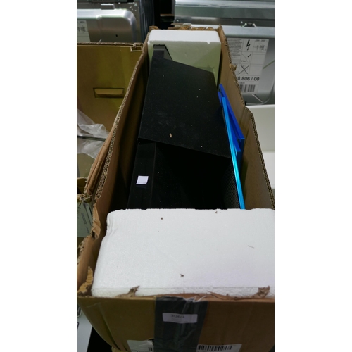 3069 - Viceroy Black Angled Cooker Hood (448-132) *This lot is subject to vat
